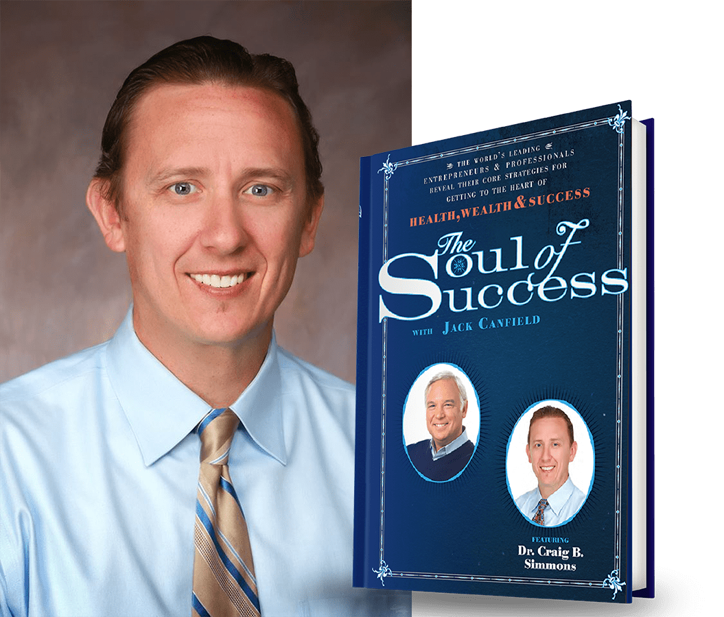 Dr. Craig B. Simmons featured in book